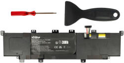 VHBW Notebook Akkumulátor - Asus C31-X402-hez - 4000 mAh, 11, 1 V Li-Polimer
