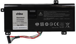 VHBW Notebook Akkumulátor - Dell 0G05YJ, 08X70T, G05YJ, 8X70T, Y3PN0, GO5YJ Típusokhoz - 4400 mAh, 11, 1 V Li-Ion