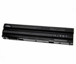 VHBW Notebook Akkumulátor - Dell 312-1311, 04NW9, 05G67C, 312-1163 - 5200 mAh, 11, 1 V Li-Polimer, Fekete