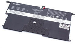 VHBW Notebook Akkumulátor - Lenovo 45N1700, 45N1701, 00HW002, 00HW00 - 3000 mAh, 14, 8 V Li-Polimer, Fekete