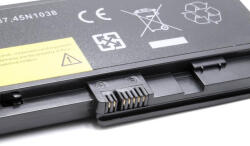 VHBW Notebook Akkumulátor - Lenovo 0A36309, 0A36287, 42T4845, 42T4844 - 4400 mAh, 11, 1 V Li-Ion, Fekete
