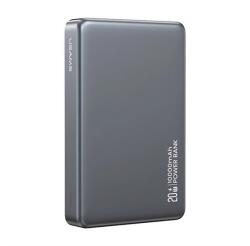 USAMS CY SERIES vésztöltő Type-C (10000mAh, 20W, wireless, MagSafe, PD gyorstöltő) FEHÉR 10KCD24203 (10KCD24203)