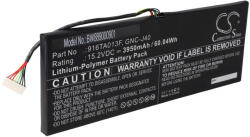 VHBW Notebook Akkumulátor - Gigabyte 961TA013F - 3950 mAh, 15, 2 V Li-Polymer