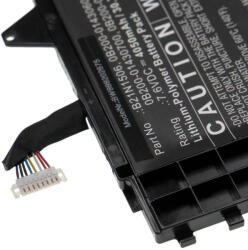 VHBW Notebook Akkumulátor - Asus 0B200-01430700, 0B200-01430600 - 4050 mAh, 7, 6 V Li-Polymer