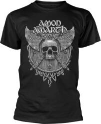 Amon Amarth Ing Grey Skull Black S (PH11896S)