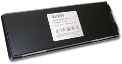 VHBW Notebook Akkumulátor - Apple MA561J/A, MA561G/A, A1185, MA561FE/A - 5000 mAh, 10, 8 V Li-Ion, Fekete