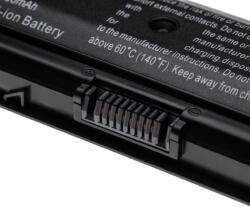 VHBW Notebook Akkumulátor - HP HSTNN-LB40, 709988-421, HSTNN-LB4N - 5200 mAh, 10, 8 V Li-Ion, Fekete