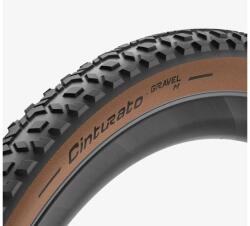 Pirelli Cinturato Gravel M 27, 5x2, 0 (50-584) külső gumi (köpeny), kevlárperemes, defektvédett (TechWall), TL-Ready, 675g, barna oldalfal