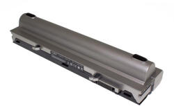 VHBW Notebook Akkumulátor - Dell 312-0823, 312-0822, 0FX8X, 312-9955 - 6600 mAh, 11, 1 V Li-Ion, Ezüst