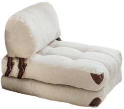 4-Home Összecsukható szék Teddy Cream, krém