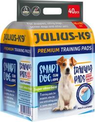Julius-K9 prémium helyhez szoktató kutyapelenka öntapadó sarokkal (40 x 60 cm | 9 tasak ~ 9 x 40 db = 360 db)