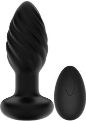 Rosy Vibrator anal Rosy Spiral Mellow Black Vibrator