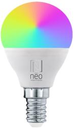 Immax 07745L LED intelligens izzó Smart 1x6W | E14 | 470lm | 2700-6500K | RGB - szabályozható, WIFI, Tuya, fehér