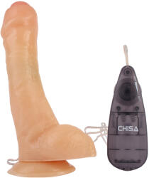 Rosy Vibrator Rosy Pleasure Vibe Flesh 20.5cm Vibrator