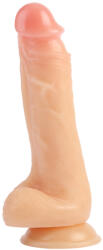 Rosy Dildo Rosy Real Beats Flesh 20.5cm Dildo