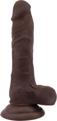 Rosy Dildo Rosy Flatterer Brown 18.5cm Dildo