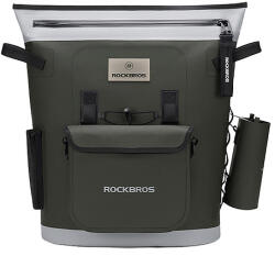 Rockbros 18l-es ergonomikus termo hátizsák szigeteléssel - zöld