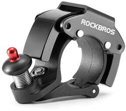 Rockbros biciklicsengő 34210006001 C alak - fekete