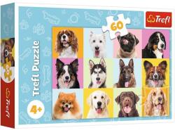 Trefl 17374 - Aranyos kutyák - 60 db-os puzzle (17374)