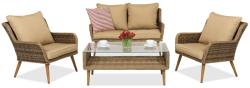 Garden Point Mobilier de grădină Bilbao Coffee 4 Garden Point maro (GAP325-2)