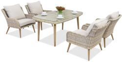 Garden Point Mobilier de grădină Bilbao Premium 4 Garden Point nisip (GAP0560-FIE4)