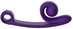 Snail Vibe Curve - 2in1 csiklóizgató vibrátor (lila) - vagyaim