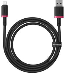 Baseus Dura Type A to IP 2.4A fast charging cable Black, Red (P10377801U01-01) - pcone