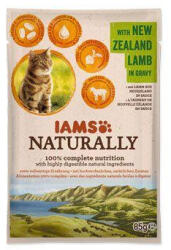 Iams Adult Naturally tasak Bárány szószban 85g