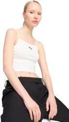PUMA Trikó Puma Wardrobe Ess Ribbed Tank Top, Fehér, Nők XL fehér