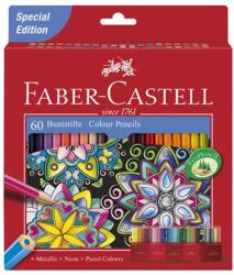 Faber-Castell Színes ceruza FABER-CASTELL hatszögletű 60db/készlet (111260) - nyomtassingyen