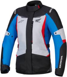 Alpinestars Geacă motocicletă impermeabilă Alpinestars Stella ST-1 pentru femei, colecția Honda gri-albastru-negru-roșu (AIM101-328)