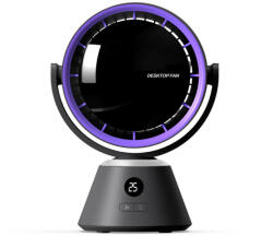 MH Protect HX-121B sötétszürke asztali ventilátor