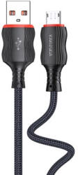 Kakusiga Ksc-996 Shanchuan Micro Usb Kábel 3a 2 Méter Fekete