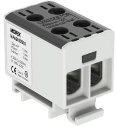 MOREK OTL50-2 Fővezetéki sorkapocs, 2xAl/Cu 1, 5-50mm2, 1500V, fekete (MAA2050S10) (MAA2050S10)