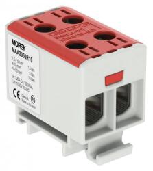 MOREK OTL50-2 Fővezetéki sorkapocs, 2xAl/Cu 1, 5-50mm2, 1500V, piros (MAA2050R10) (MAA2050R10)