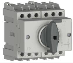Technoelectric SD2 3x80A C/O Moduláris terheléskapcsoló - átkapcsoló (C/O), 1-0-2, 3x80A, közvetlen kar (fekete) (192063) (192063)