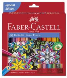 Faber-Castell Színes ceruza FABER-CASTELL hatszögletű 60db/készlet (111260) - mystock