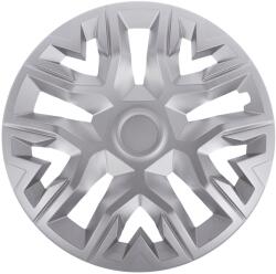 NRM Capace pentru roți PEUGEOT 16", THE BEST argintii, 4bc