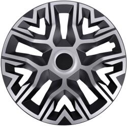 NRM Capace pentru roți VOLVO 16", THE BEST argintiu-negru, 4bc