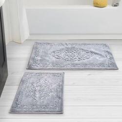 Tropik Home Set 2 covorase baie bumbac, Tropik Home, Elite Gri Antracit Covor baie