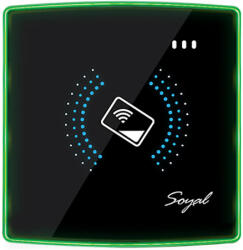  SOYAL AR-888US-EU fekete - securezone