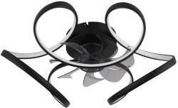 GLOBO Loris 03638 távirányítós mennyezeti ventilátoros lámpa, 30W LED, 3000K-6000K, 220-2200 lm (03638)