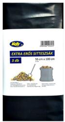 Kelly Sittes zsák 55 x 100 cm 3 darabos Extra erős 55x100 cm 3 darabos, KELLY