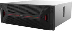Hikvision DS-96128NI-H24R 128 csatornás NVR; 1024/1024 Mbps be-/kimeneti sávszélesség; riasztás I/O; eSata