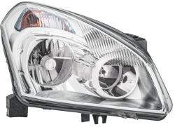 Nissan Qashqai 2007-2010 - Fényszóró Xenon D2R/H7 jobb (komplett) HELLA