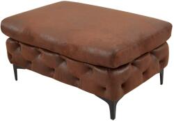 Invicta MODERN BAROCK antik barna Chesterfield stílusú bárszék 90cm