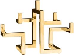 Invicta ABSTRACT arany gyertyatartó