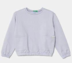 Benetton gyerek melegítőfelső pamutból sima, 3UNIG10IO - kék 82