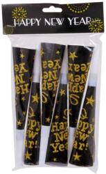 Trombita 20 cm Happy New Year 6 db