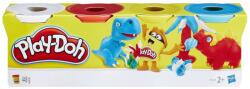 Hasbro 4 tégelyes gyurma - klasszikus színek - jatek21